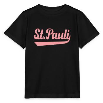 St Pauli Hambourg - T-shirt bio MINI CREATOR Stanley/Stella Enfant - noir - Devant - Mikhail (115cm)