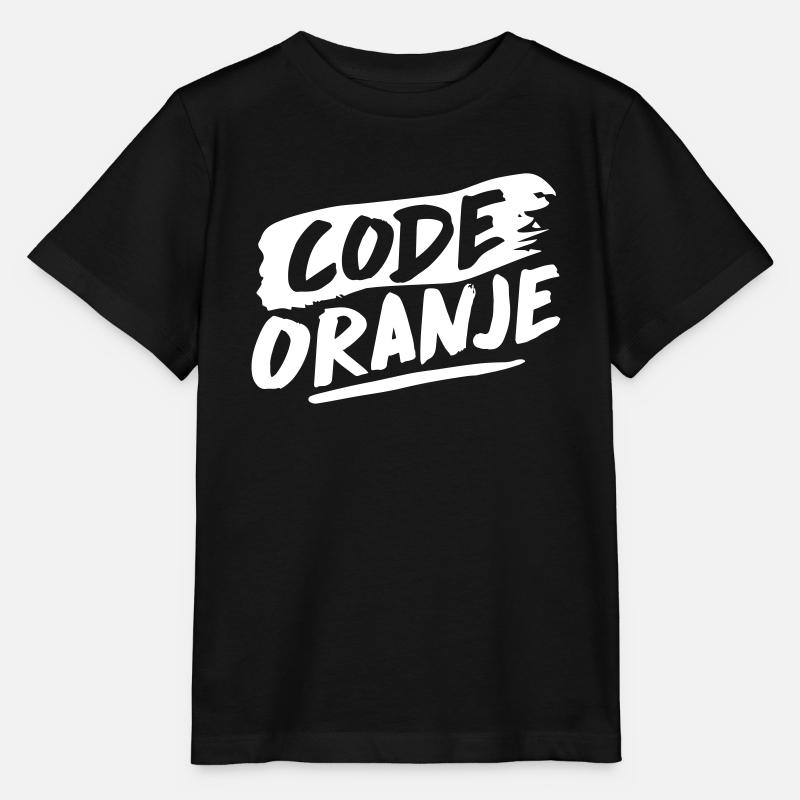 Code orange - T-shirt bio MINI CREATOR Stanley/Stella Enfant - noir