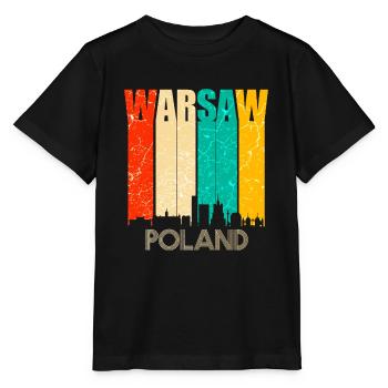 Warschau - Stanley/Stella Kinder T-Shirt MINI CREATOR  - Schwarz - Vorne - Mikhail (115cm)