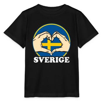 Suède - T-shirt bio MINI CREATOR Stanley/Stella Enfant - noir - Devant - Mikhail (115cm)