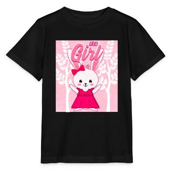 Bébé fille fille - T-shirt bio MINI CREATOR Stanley/Stella Enfant - noir - Devant - Mikhail (115cm)