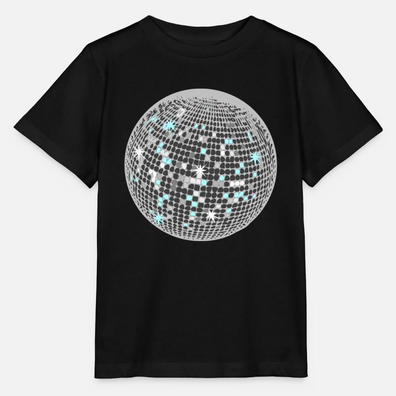 Disco Kugel - Stanley/Stella Kinder T-Shirt MINI CREATOR  - Schwarz