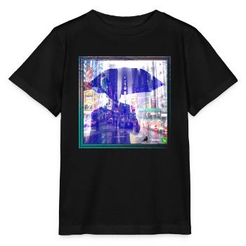 optische Täuschungen - Stanley/Stella Kinder T-Shirt MINI CREATOR  - Schwarz - Vorne - Mikhail (115cm)
