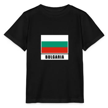 Bulgaria - Stanley/Stella MINI CREATOR Kids’ T-Shirt - black - Front - Mikhail (115cm)