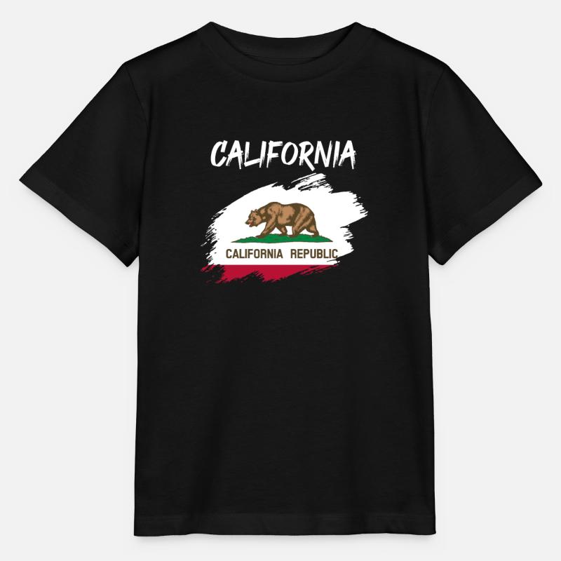 Californie - T-shirt bio MINI CREATOR Stanley/Stella Enfant - noir