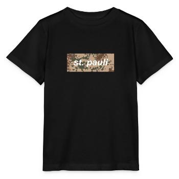 St Pauli - T-shirt bio MINI CREATOR Stanley/Stella Enfant - noir - Devant - Mikhail (115cm)