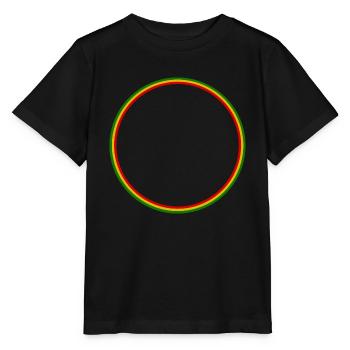 Bague Rouge Jaune Vert - T-shirt bio MINI CREATOR Stanley/Stella Enfant - noir - Devant - Mikhail (115cm)