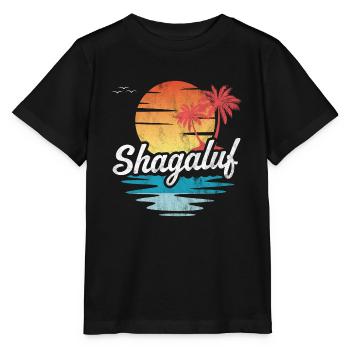 Shagaluf - T-shirt bio MINI CREATOR Stanley/Stella Enfant - noir - Devant - Mikhail (115cm)
