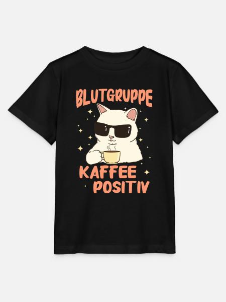 Kaffee Coffee Kaffeetrinker Kaffeeliebhaber - Stanley/Stella Kinder T-Shirt MINI CREATOR - Schwarz
