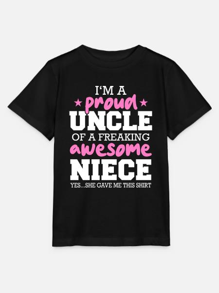 Onkel Fmilie Großonkel Onkels - Stanley/Stella Kinder T-Shirt MINI CREATOR - Schwarz