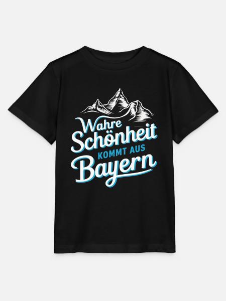 Freistaat Bayern Bayrisch - Stanley/Stella Kinder T-Shirt MINI CREATOR - Schwarz