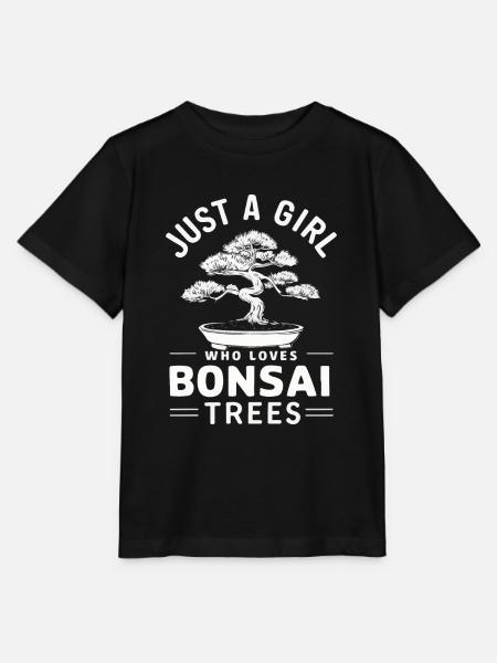 Bonsai Baum Japanisch Bonsai - Stanley/Stella Kinder T-Shirt MINI CREATOR  - Schwarz