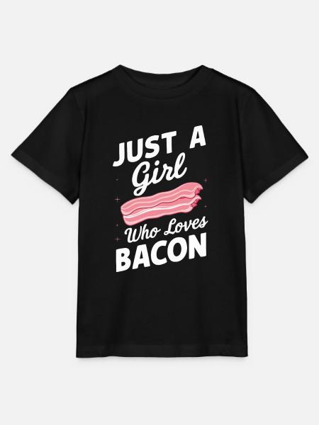 Bacon Frühstück Speck - Stanley/Stella Kinder T-Shirt MINI CREATOR - Schwarz