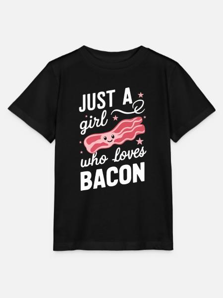 Bacon Frühstück Speck - Stanley/Stella Kinder T-Shirt MINI CREATOR - Schwarz