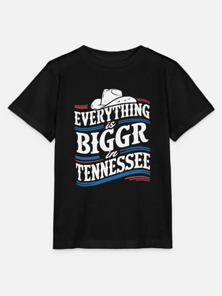 Tennessee USA Amerika - Stanley/Stella Kinder T-Shirt MINI CREATOR - Schwarz