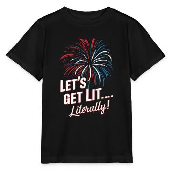 Pyrotechnics Fireworks Pyrotechnics - Stanley/Stella MINI CREATOR Kids’ T-Shirt - black - Front - Mikhail (115cm)