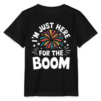 Pyrotechniker Feuerwerk Pyrotechnik - Stanley/Stella Kinder T-Shirt MINI CREATOR  - Schwarz - Vorne - Mikhail (115cm)