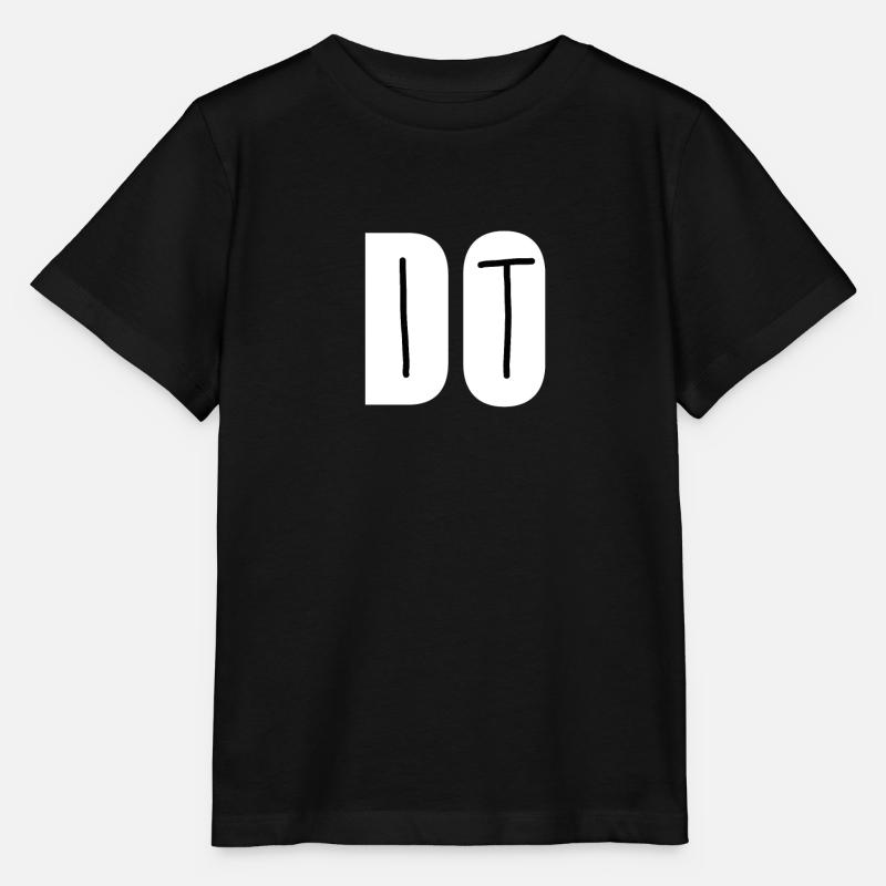 DO IT - Stanley/Stella Kinder T-Shirt MINI CREATOR  - Schwarz