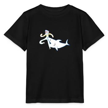 Paul is coming - Stanley/Stella MINI CREATOR Kids’ T-Shirt - black - Front - Mikhail (115cm)