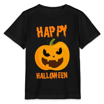 citrouille - T-shirt bio MINI CREATOR Stanley/Stella Enfant - noir - Devant - Mikhail (115cm)