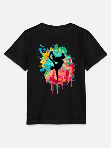 Breakdance Bboy Bgirl HipHop - Stanley/Stella Kinder T-Shirt MINI CREATOR - Schwarz