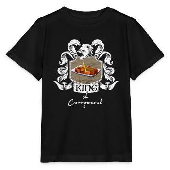 King Of Currywurst - T-shirt bio MINI CREATOR Stanley/Stella Enfant - noir - Devant - Mikhail (115cm)