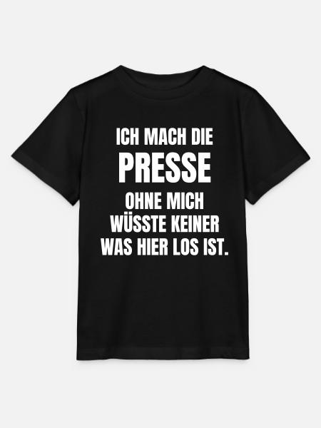 Pressearbeit im Verein - Stanley/Stella Kinder T-Shirt MINI CREATOR - Schwarz