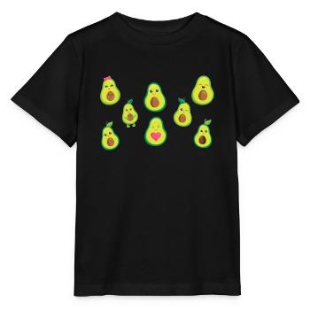 Avocado Sweet avocado - Stanley/Stella MINI CREATOR Kids’ T-Shirt - black - Front - Mikhail (115cm)