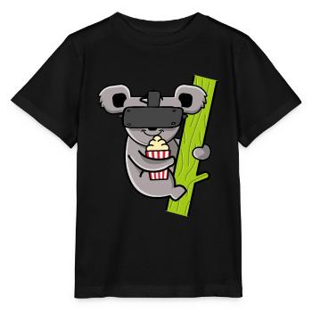 KOALA VR - Stanley/Stella Kinder T-Shirt MINI CREATOR  - Schwarz - Vorne - Mikhail (115cm)