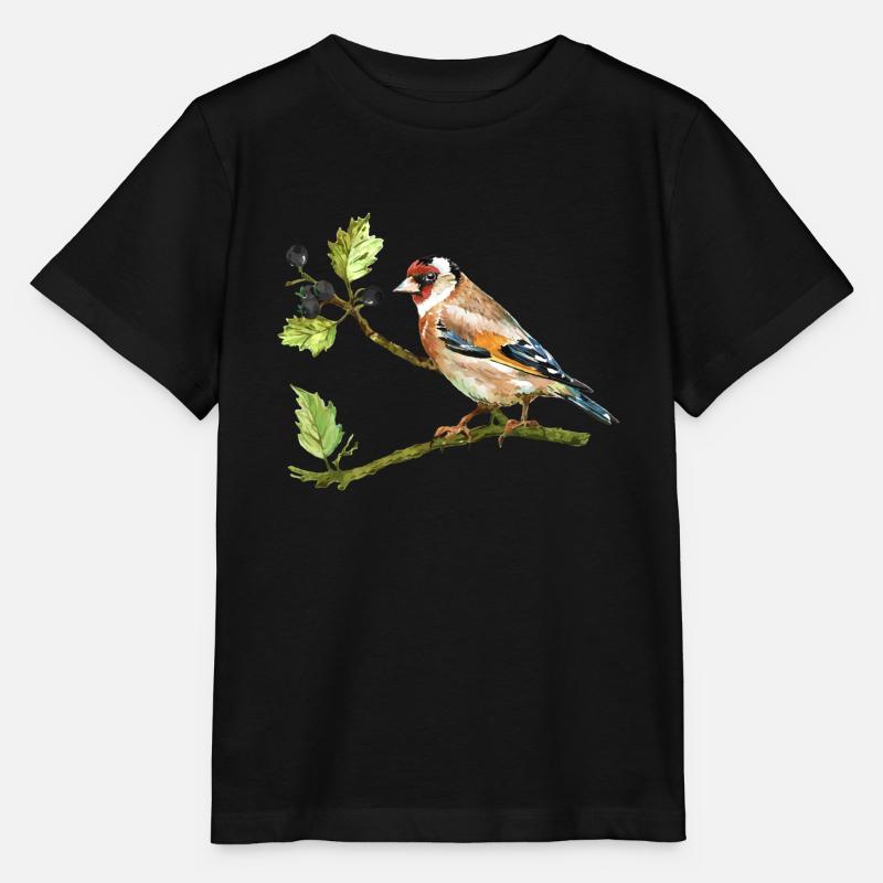 chardonneret - T-shirt bio MINI CREATOR Stanley/Stella Enfant - noir
