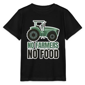 Farmer Farmer Farmer Farmer Wife Farmer Gift - Stanley/Stella MINI CREATOR Kids’ T-Shirt - black - Front - Mikhail (115cm)