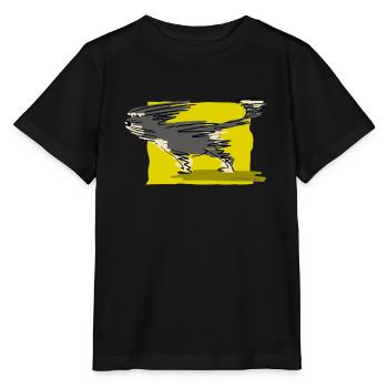 Vents contraires - T-shirt bio MINI CREATOR Stanley/Stella Enfant - noir - Devant - Mikhail (115cm)