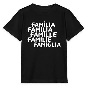 Familie - Stanley/Stella Kinder T-Shirt MINI CREATOR  - Schwarz - Vorne - Mikhail (115cm)