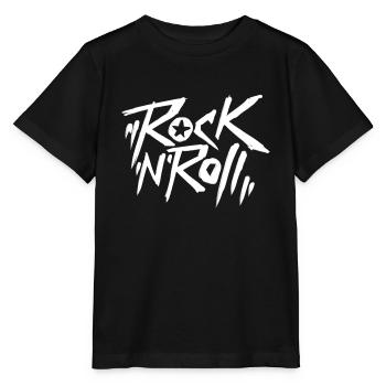 Rock N Roll - Stanley/Stella MINI CREATOR Kids’ T-Shirt - black - Front - Mikhail (115cm)