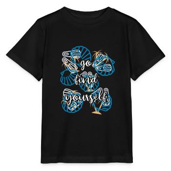 Reisen - Stanley/Stella Kinder T-Shirt MINI CREATOR  - Schwarz - Vorne - Mikhail (115cm)