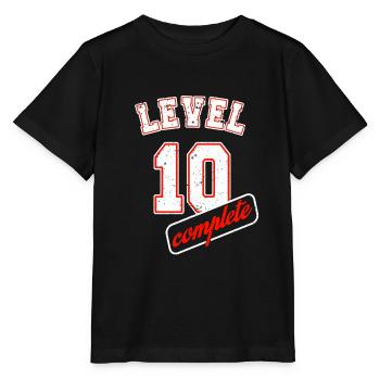 10th birthday gift idea - Stanley/Stella MINI CREATOR Kids’ T-Shirt - black - Front - Mikhail (115cm)