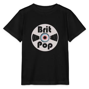 britpop - Stanley/Stella MINI CREATOR Kids’ T-Shirt - black - Front - Mikhail (115cm)