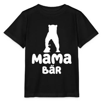 Mama Bear - Stanley/Stella MINI CREATOR Kids’ T-Shirt - black - Front - Mikhail (115cm)