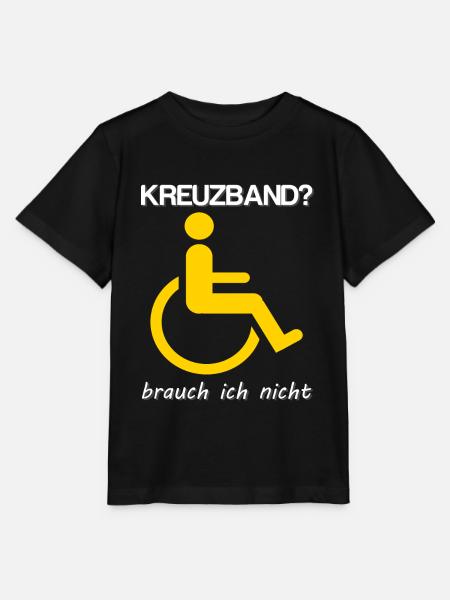Kreuzbandriss - Stanley/Stella Kinder T-Shirt MINI CREATOR  - Schwarz