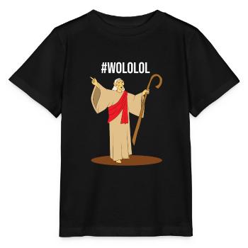 Wololo Priester - Stanley/Stella Kinder T-Shirt MINI CREATOR  - Schwarz - Vorne - Mikhail (115cm)