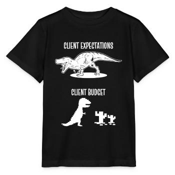 Designer Graphic Designer Designer Artist - Stanley/Stella MINI CREATOR Kids’ T-Shirt - black - Front - Mikhail (115cm)