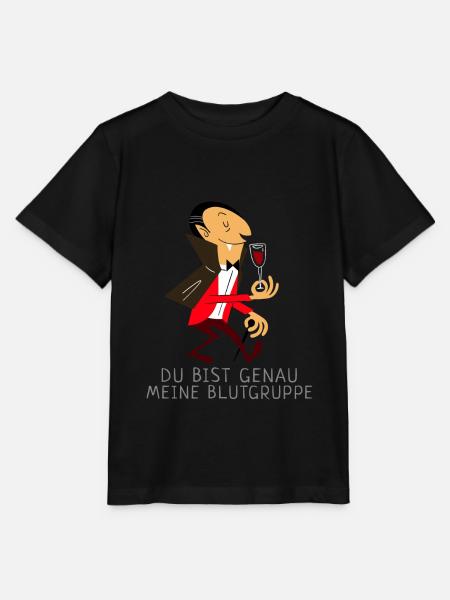 Meine Blutgruppe - Stanley/Stella Kinder T-Shirt MINI CREATOR  - Schwarz