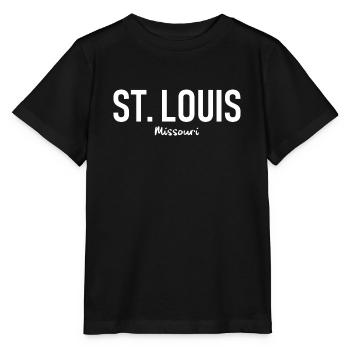 St. Louis - Missouri - United States - United States - United States - Stanley/Stella MINI CREATOR Kids’ T-Shirt - black - Front - Mikhail (115cm)