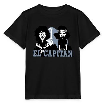 El Capitan Yosemite Valley - Stanley/Stella MINI CREATOR Kids’ T-Shirt - black - Front - Mikhail (115cm)