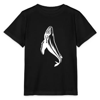 Baleine à bosse - T-shirt bio MINI CREATOR Stanley/Stella Enfant - noir - Devant - Mikhail (115cm)