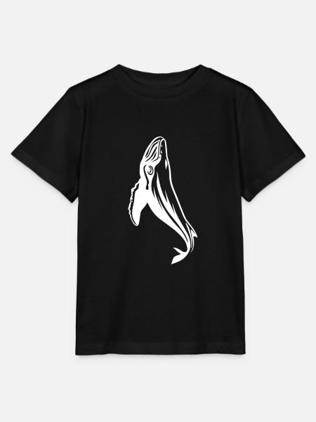 Buckelwal - Stanley/Stella Kinder T-Shirt MINI CREATOR - Schwarz