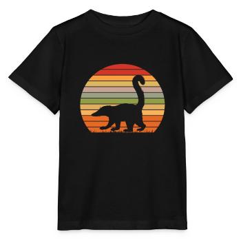 Ours du nez - T-shirt bio MINI CREATOR Stanley/Stella Enfant - noir - Devant - Mikhail (115cm)