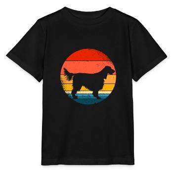 Irish Setter - Stanley/Stella Kinder T-Shirt MINI CREATOR  - Schwarz - Vorne - Mikhail (115cm)