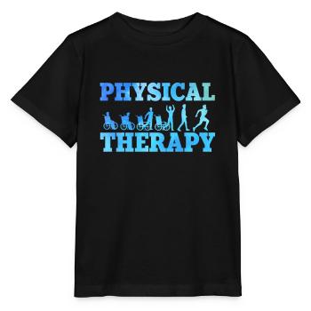 Physiothérapie - T-shirt bio MINI CREATOR Stanley/Stella Enfant - noir - Devant - Mikhail (115cm)