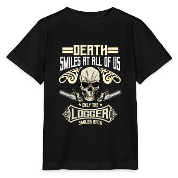 Lumberjack - Stanley/Stella MINI CREATOR Kids’ T-Shirt - black - Front - Mikhail (115cm)